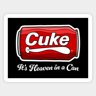 Cuke (It's Heaven in a Can) Sticker